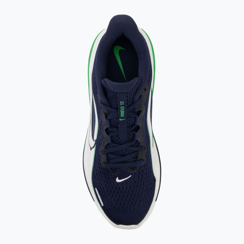 Scarpe da corsa Nike Winflo 12 midnight navy/green spark/summit white 5