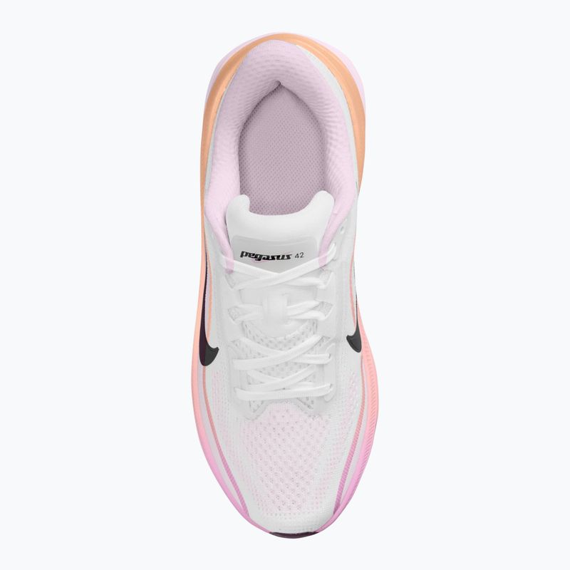 Scarpe da corsa per bambini Nike Pegasus 42 white/bleached lilac/sunset haze/black 4