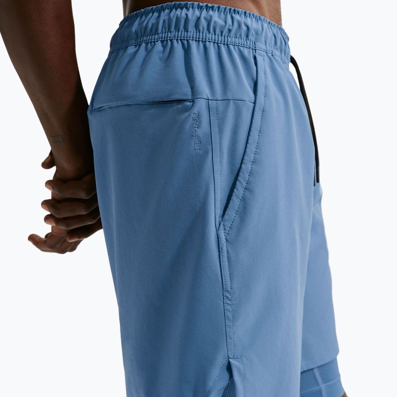 Pantaloncini da allenamento uomo Nike Unlimited indigo storm/indigo storm/indigo storm 5