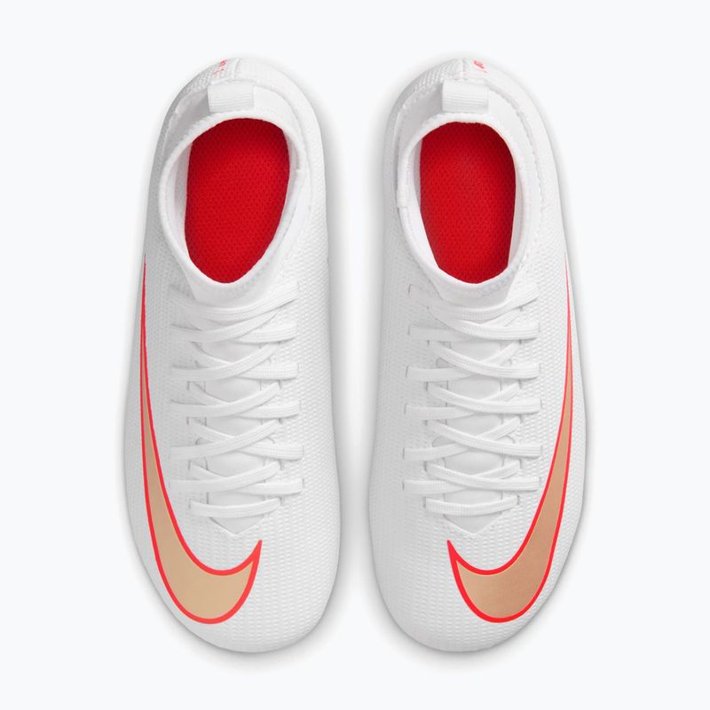 Scarpe da calcio bambino Nike Jr. Mercurial Superfly 11 Club white/bright crimson/blur 3