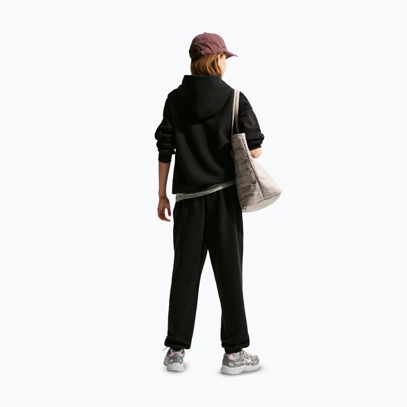 Felpa bambini Nike Sportswear Studio Fleece black/white 3