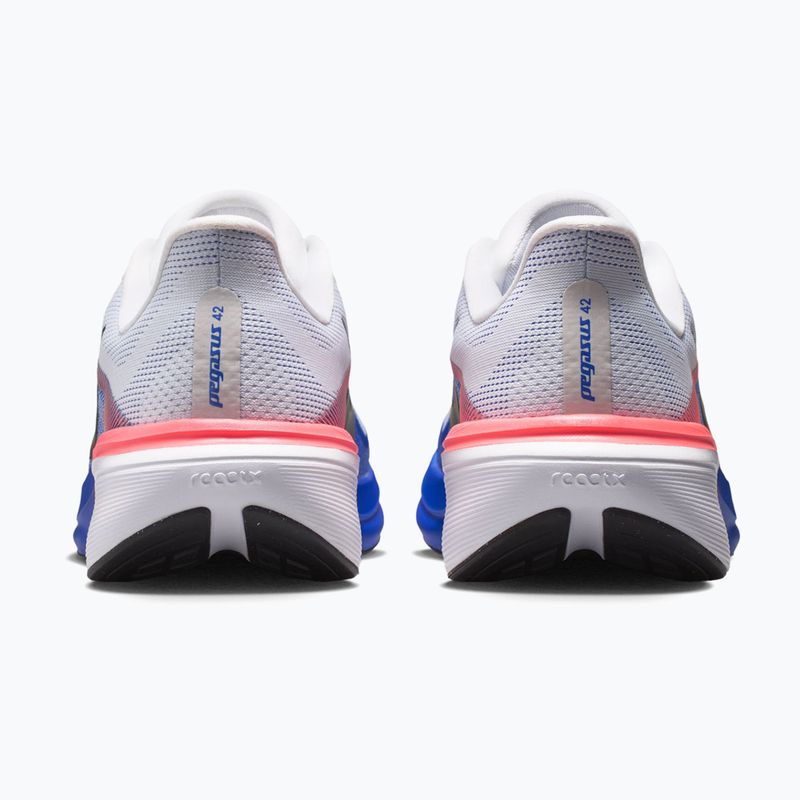 Scarpe da corsa uomo Nike Pegasus 42 white/racer blue/atomic pink/black 6