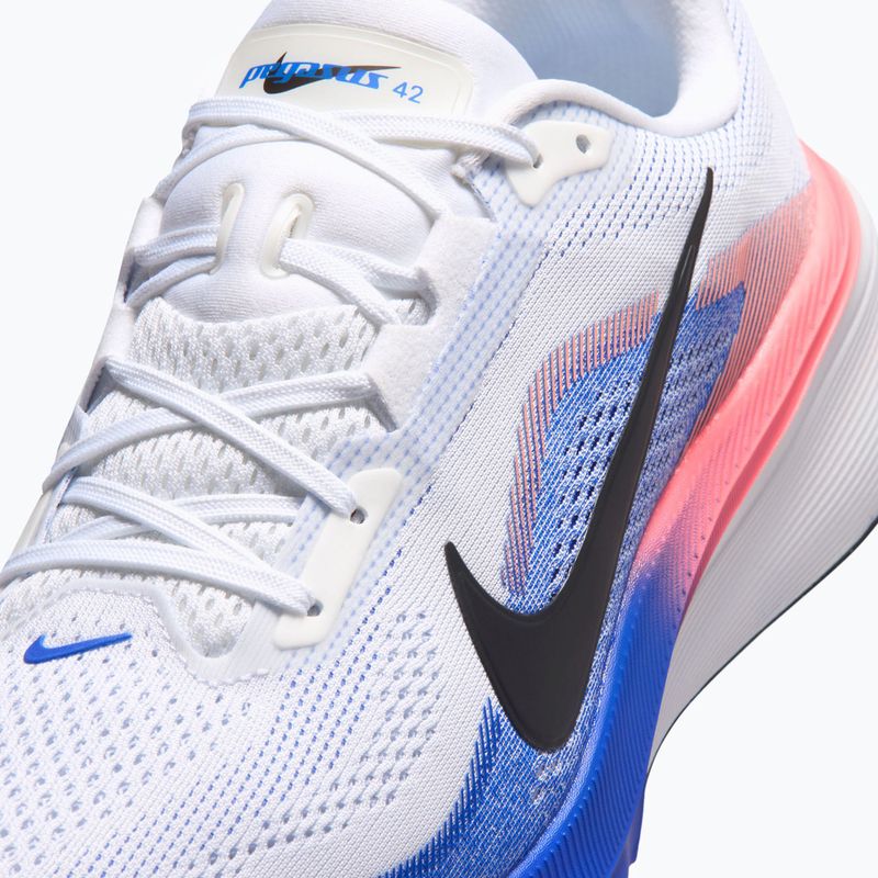 Scarpe da corsa uomo Nike Pegasus 42 white/racer blue/atomic pink/black 7