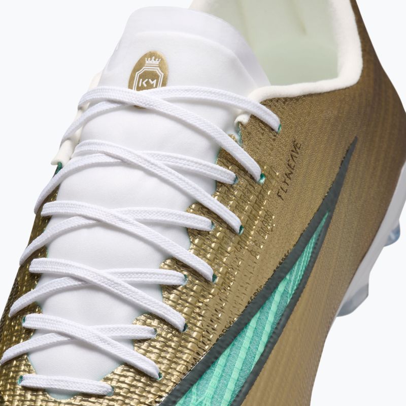 Scarpe da calcio uomo Nike Mercurial Superfly 11 Pro "Kylian Mbappé" metallic gold/green glow 5