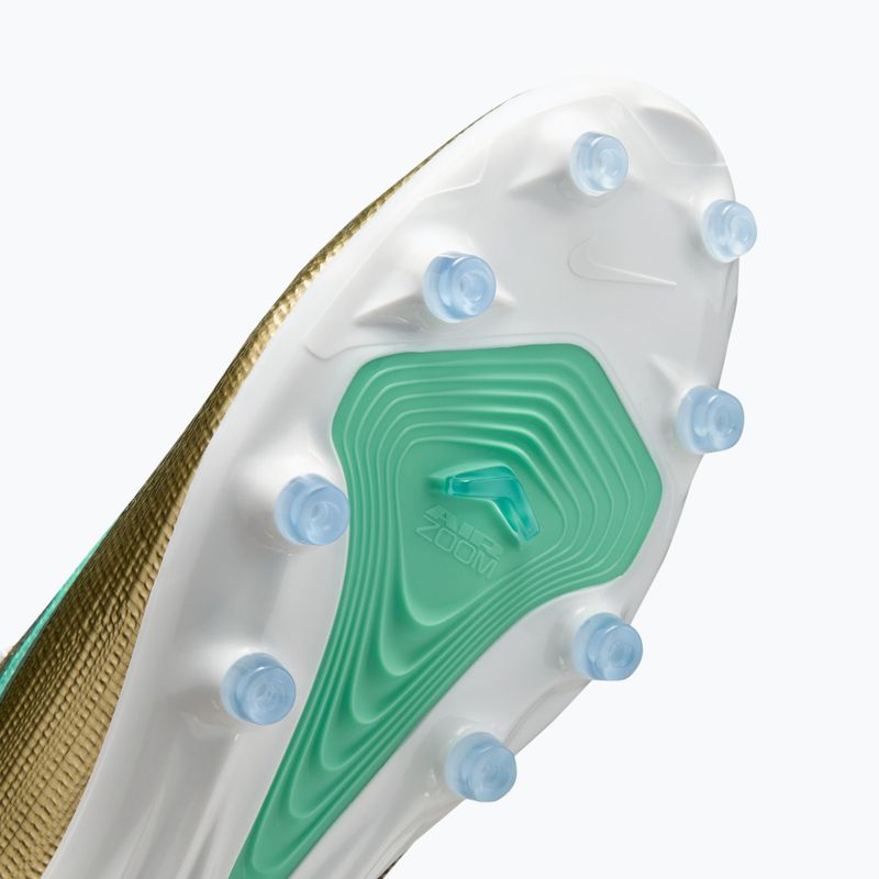 Scarpe da calcio uomo Nike Mercurial Superfly 11 Pro "Kylian Mbappé" metallic gold/green glow 7