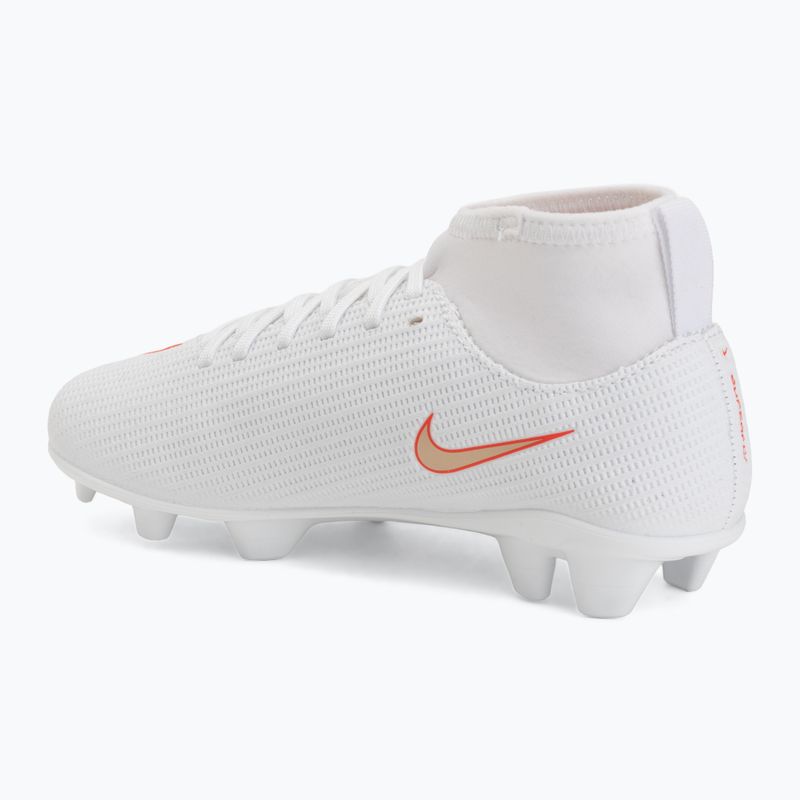 Scarpe da calcio bambino Nike Jr. Mercurial Superfly 11 Club white/bright crimson/blur 3