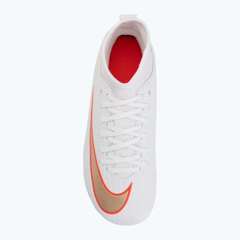 Scarpe da calcio bambino Nike Jr. Mercurial Superfly 11 Club white/bright crimson/blur 5