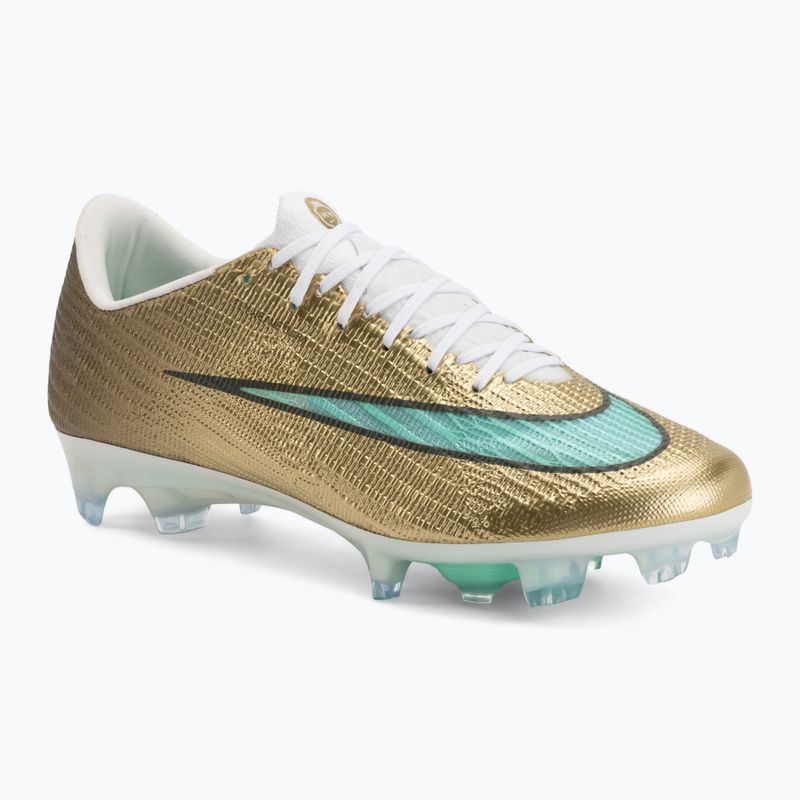 Scarpe da calcio uomo Nike Mercurial Superfly 11 Elite "Kylian Mbappé" metallic gold/green glow