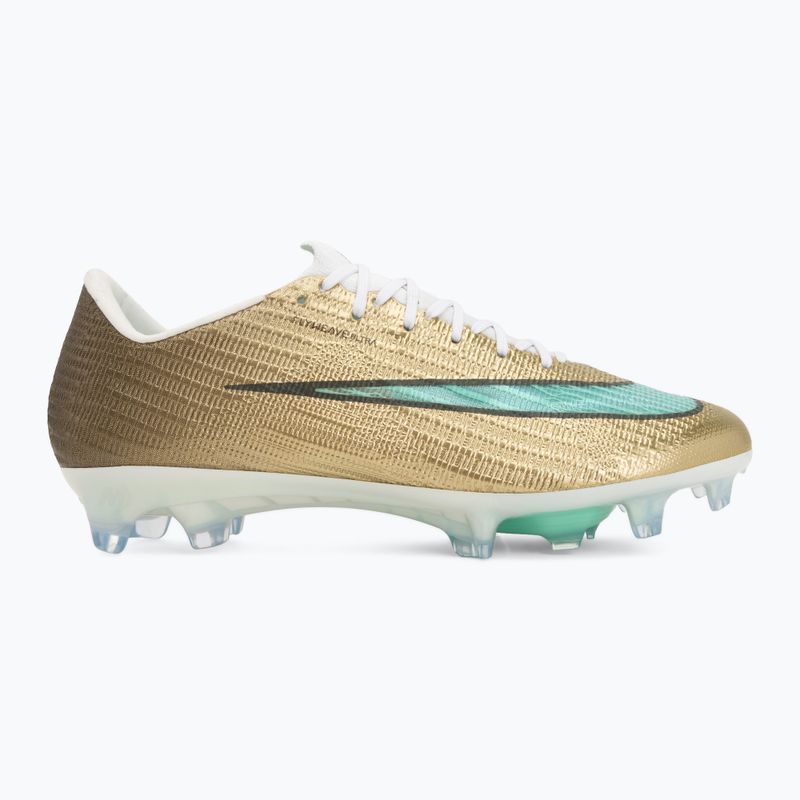 Scarpe da calcio uomo Nike Mercurial Superfly 11 Elite "Kylian Mbappé" metallic gold/green glow 2