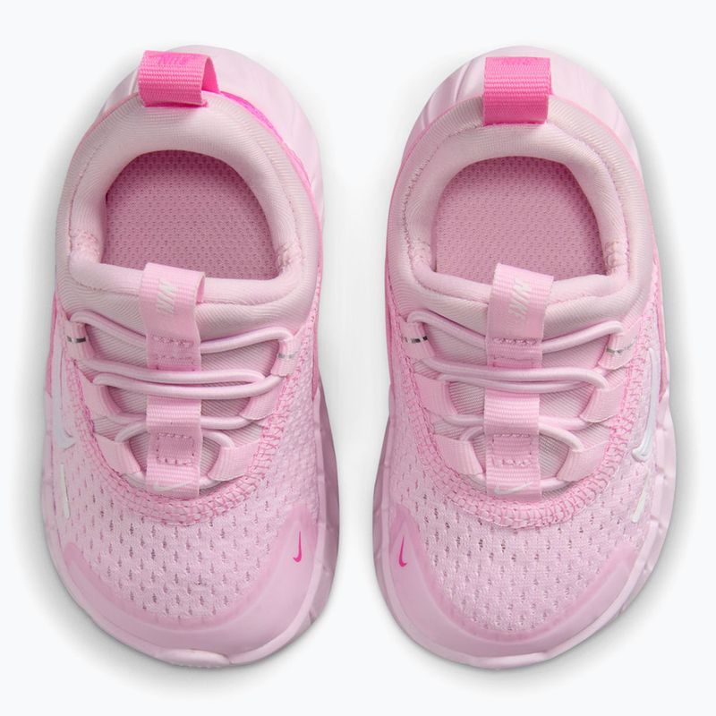 Scarpe per bambini Nike Free Ride pink rise/playful pink/white 4