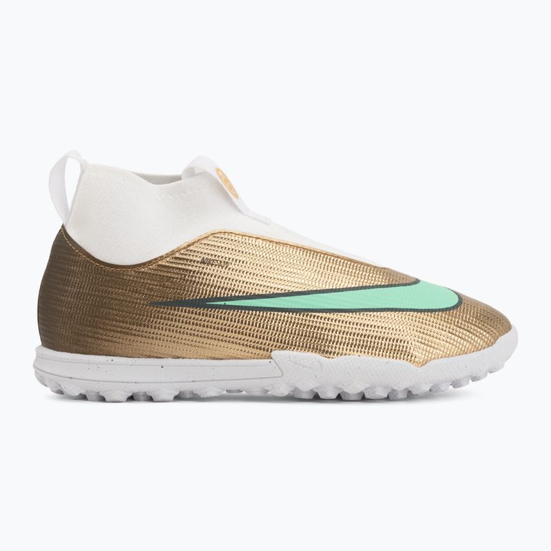 Scarpe da calcio bambino Nike Jr. Mercurial Superfly 11 Academy "Kylian Mbappé" metallic gold/green glow 2