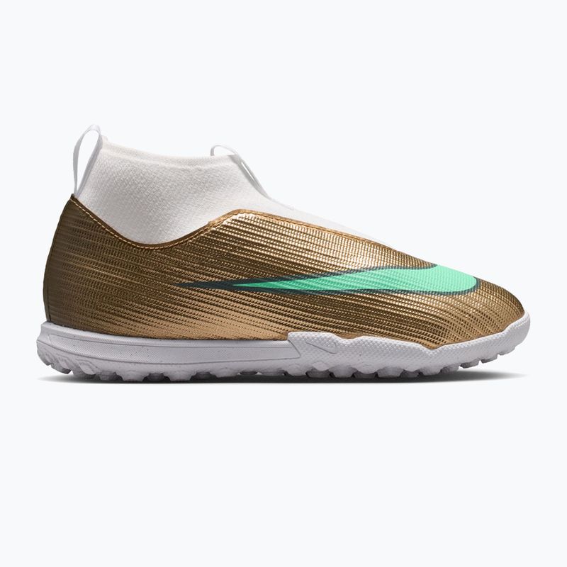 Scarpe da calcio bambino Nike Jr. Mercurial Superfly 11 Academy "Kylian Mbappé" metallic gold/green glow