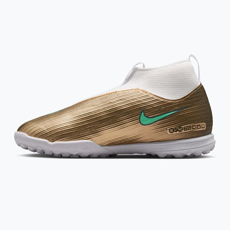 Scarpe da calcio bambino Nike Jr. Mercurial Superfly 11 Academy "Kylian Mbappé" metallic gold/green glow 2