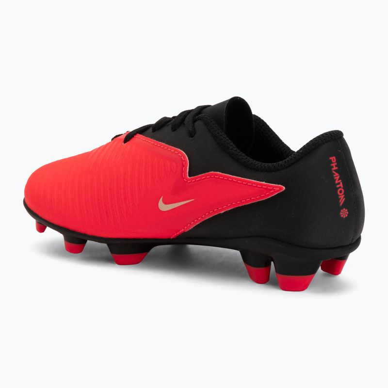 Scarpe da calcio bambino Nike Jr. Phantom 6 Low Club bright crimson/bright crimson/black 3