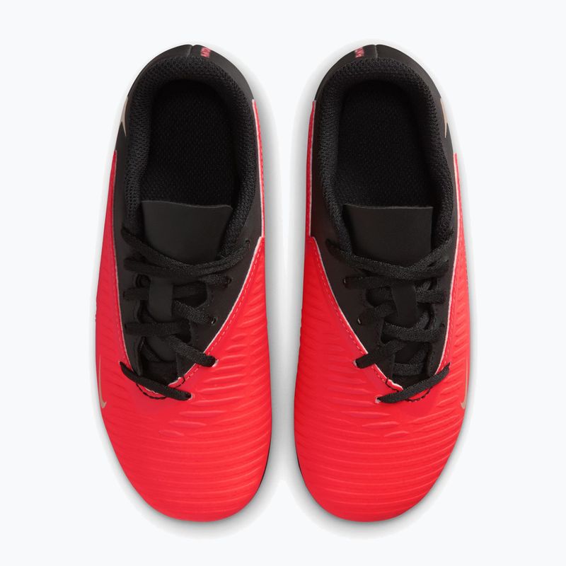Scarpe da calcio bambino Nike Jr. Phantom 6 Low Club bright crimson/bright crimson/black 3