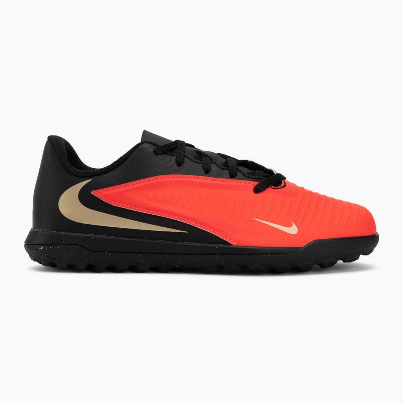 Scarpe da calcio bambino Nike Jr. Phantom 6 Low Club Bright Crimson/Bright Crimson/Black 2
