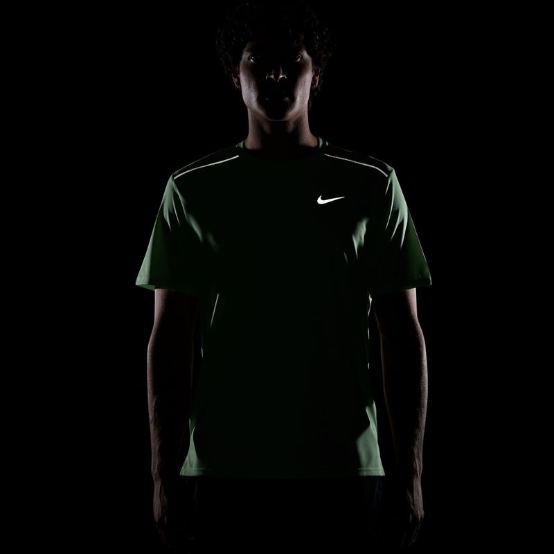 Maglia da corsa da uomo Nike Miler Dri-Fit UV illusion green 7