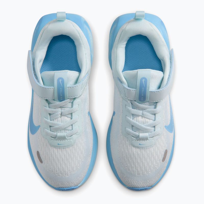 Scarpe per bambini Nike Stellar Ride summit white/glacier blue/football blue 4