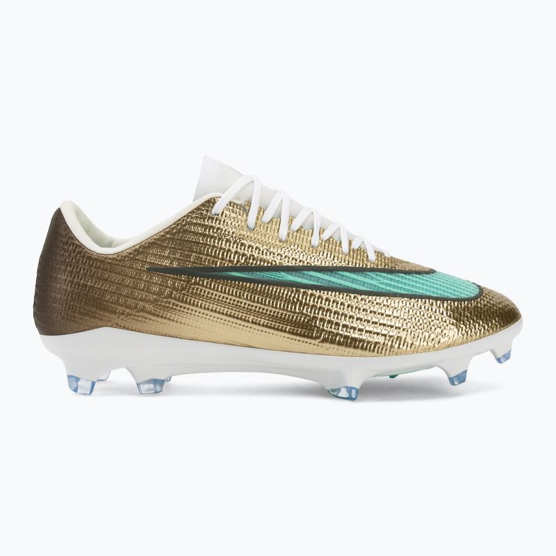 Scarpe da calcio uomo Nike Mercurial Superfly 11 Pro "Kylian Mbappé" metallic gold/green glow 2