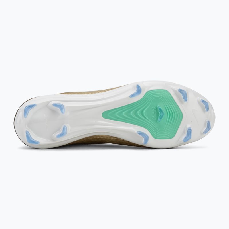 Scarpe da calcio uomo Nike Mercurial Superfly 11 Pro "Kylian Mbappé" metallic gold/green glow 4