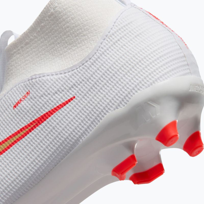 Scarpe da calcio bambino Nike Jr. Mercurial Superfly 11 Academy white/bright crimson/blur 7