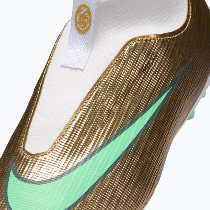 Scarpe da calcio bambino Nike Jr. Mercurial Superfly 11 Academy "Kylian Mbappé" metallic gold/green glow 5
