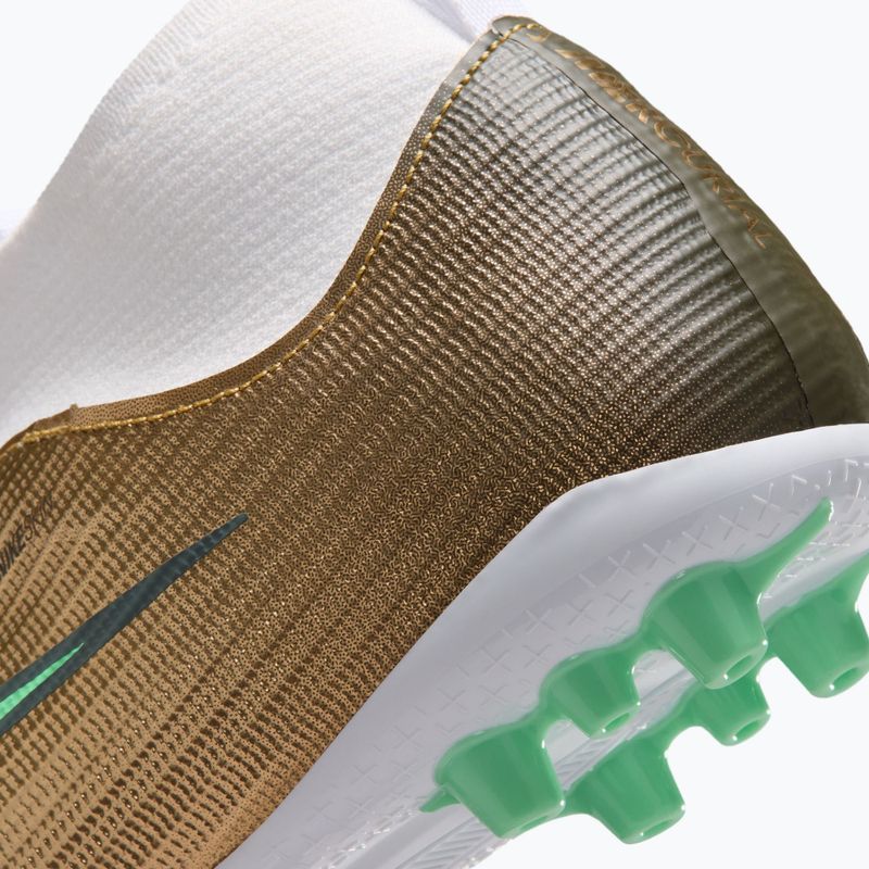 Scarpe da calcio bambino Nike Jr. Mercurial Superfly 11 Academy "Kylian Mbappé" metallic gold/green glow 6