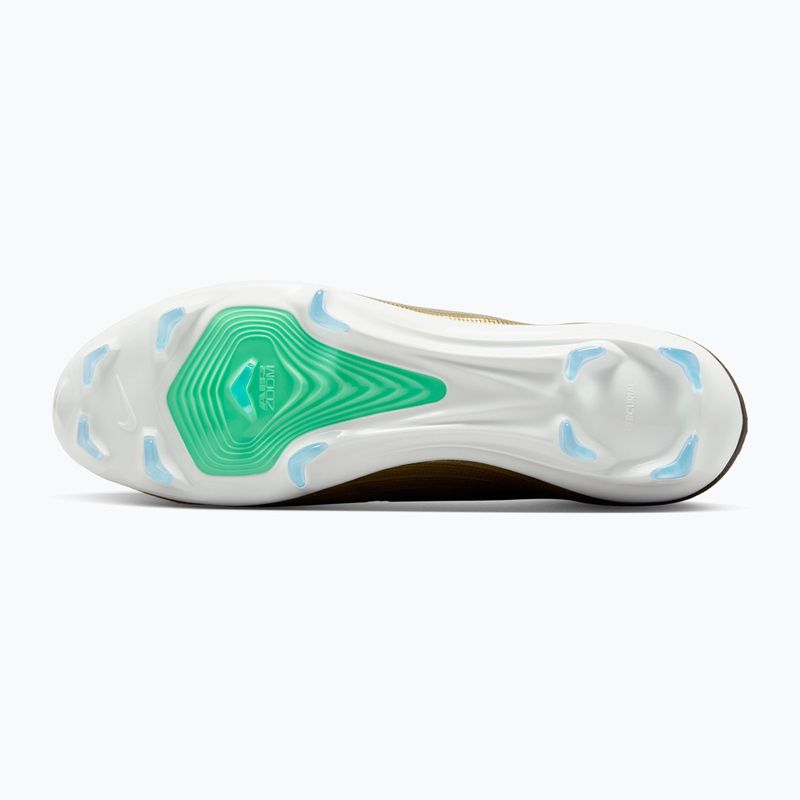 Scarpe da calcio uomo Nike Mercurial Superfly 11 Pro "Kylian Mbappé" metallic gold/green glow 3