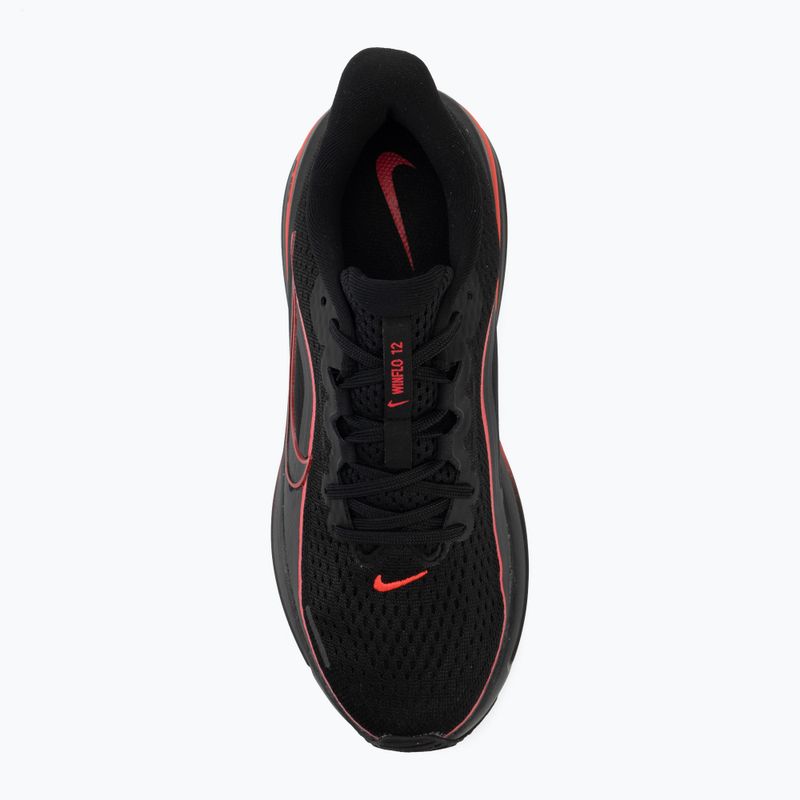 Scarpe da corsa Nike Winflo 12 nero/rosso orbita/grigio fumo scuro/nero 5