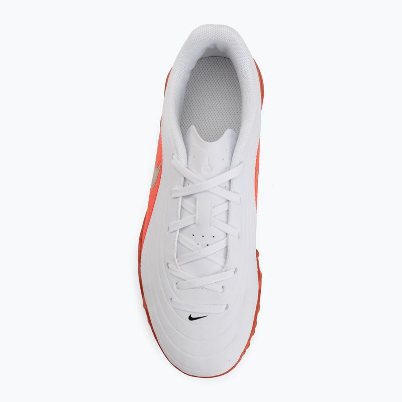 Scarpe da calcio bambino Nike Jr. Tiempo Maestro Club White/Bright Crimson/Blur 5