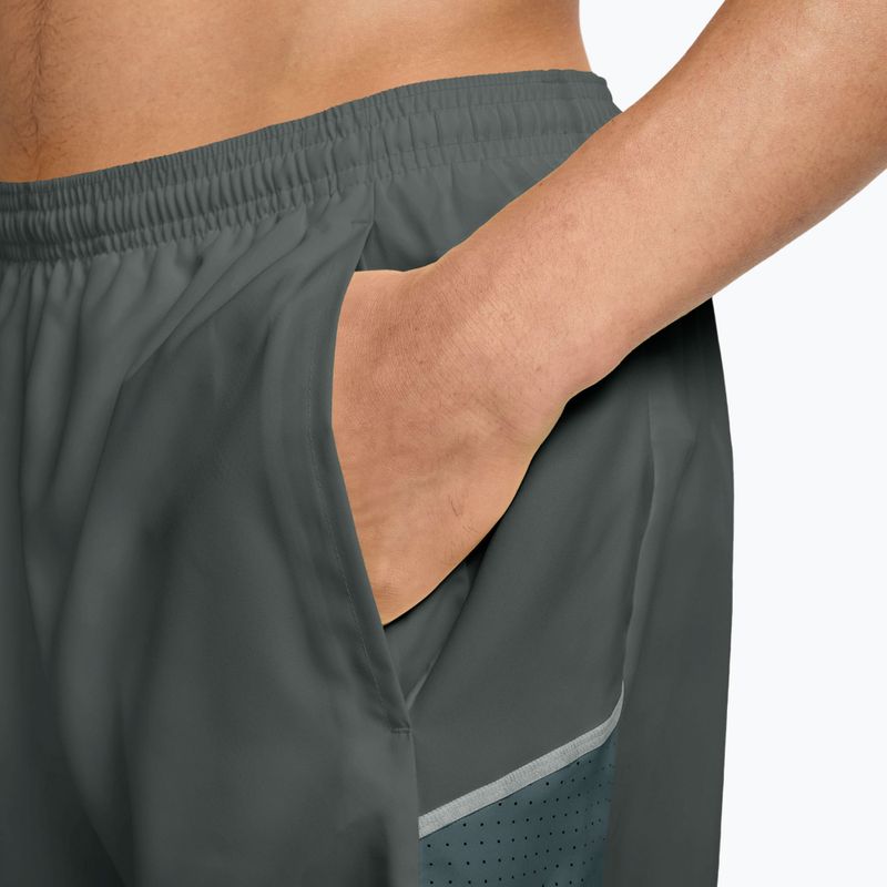 Pantaloncini uomo Nike Miler Dri-Fit Brief Lined 5" camo green/mineral slate 4