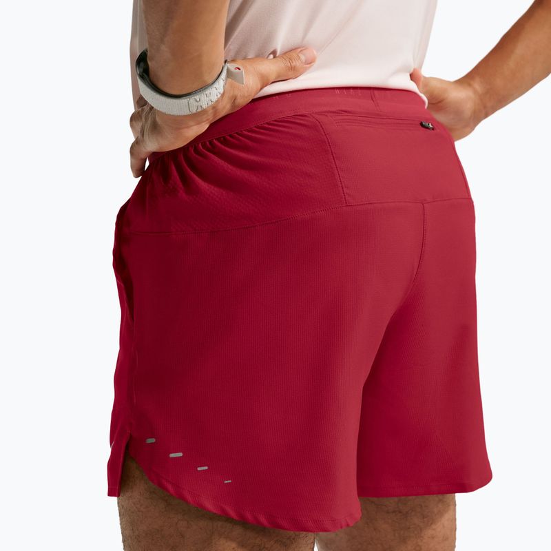 Pantaloni corti da uomo Nike Stride Dri-Fit foderati 5" rosso intenso 6