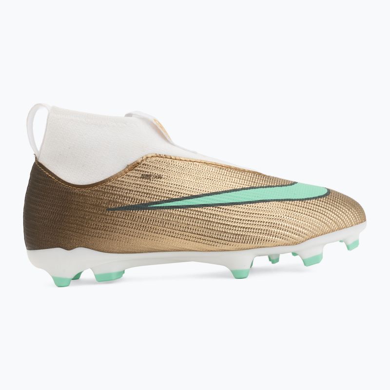 Scarpe da calcio bambino Nike Jr. Mercurial Superfly 11 Academy "Kylian Mbappé" metallic gold/green glow 2