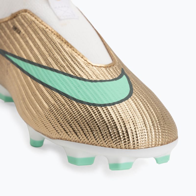 Scarpe da calcio bambino Nike Jr. Mercurial Superfly 11 Academy "Kylian Mbappé" metallic gold/green glow 7