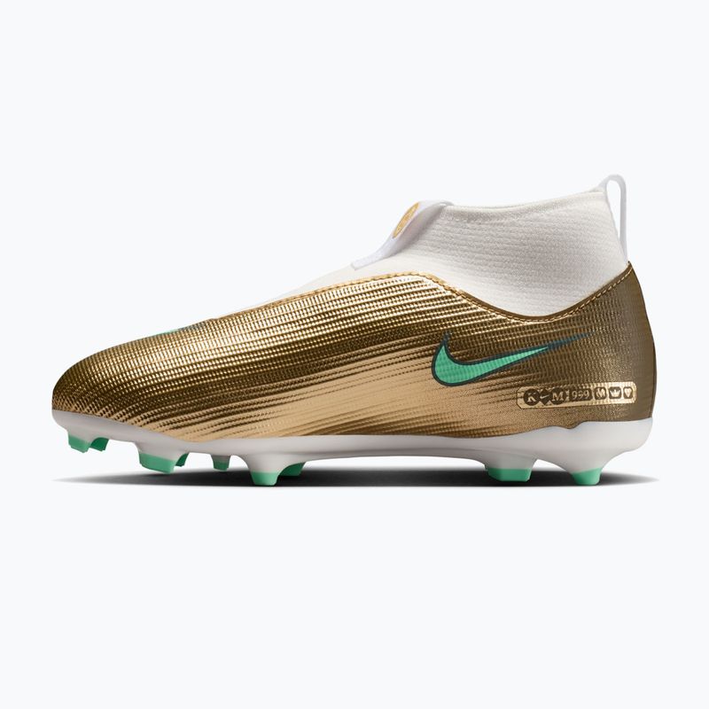 Scarpe da calcio bambino Nike Jr. Mercurial Superfly 11 Academy "Kylian Mbappé" metallic gold/green glow 2