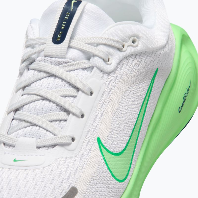 Scarpe da corsa per bambini Nike Stellar Ride white/photon dust/illusion green 5