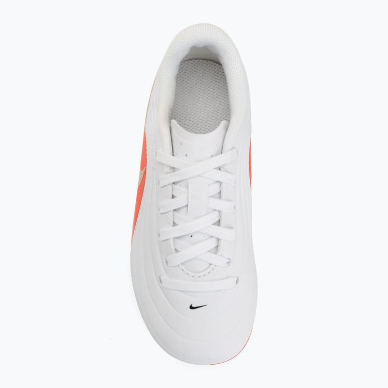 Scarpe da calcio bambino Nike Jr. Tiempo Maestro Club White/Bright Crimson/Blur 5