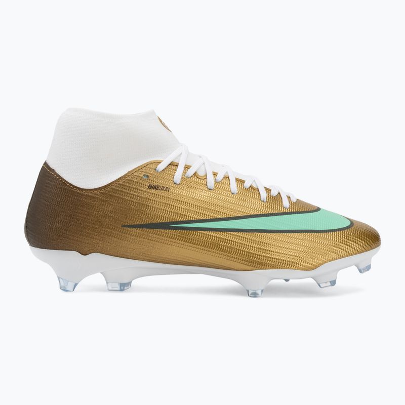 Scarpe da calcio uomo Nike Mercurial Superfly 11 Academy "Kylian Mbappé" metallic gold/green glow 2