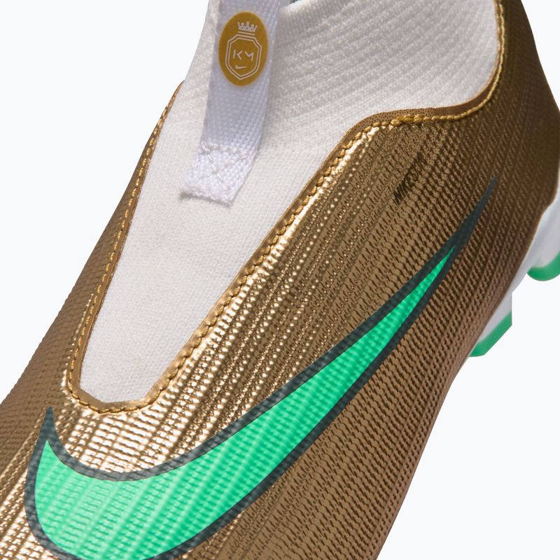 Scarpe da calcio bambino Nike Jr. Mercurial Superfly 11 Academy "Kylian Mbappé" metallic gold/green glow 5