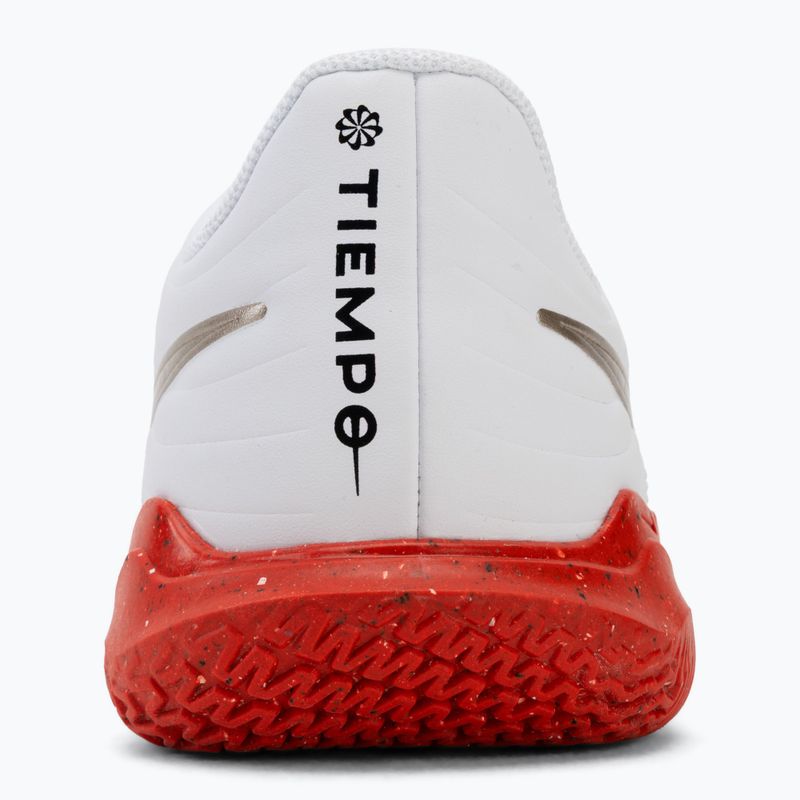 Scarpe da calcio bambino Nike Jr. Tiempo Maestro Club white/bright crimson/blur 6