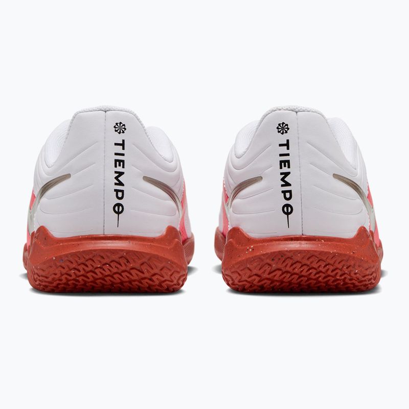 Scarpe da calcio bambino Nike Jr. Tiempo Maestro Club white/bright crimson/blur 7