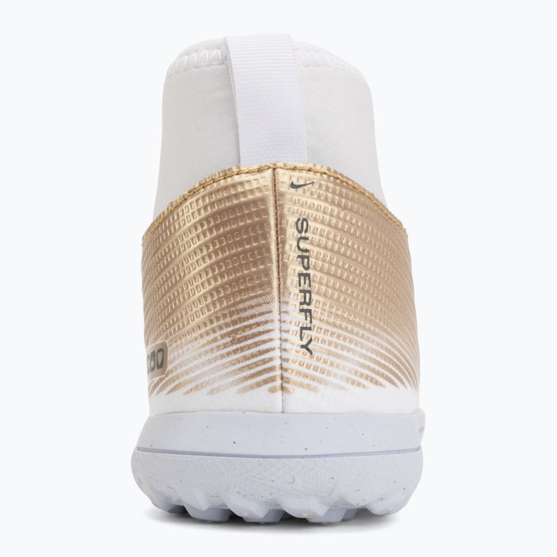 Scarpe da calcio bambino Nike Jr. Mercurial Superfly 11 Club "Kylian Mbappé" metallic gold/green glow 6