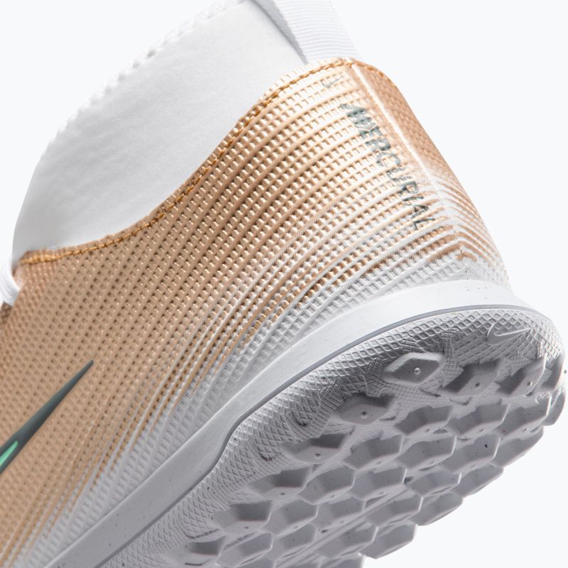 Scarpe da calcio bambino Nike Jr. Mercurial Superfly 11 Club "Kylian Mbappé" metallic gold/green glow 6