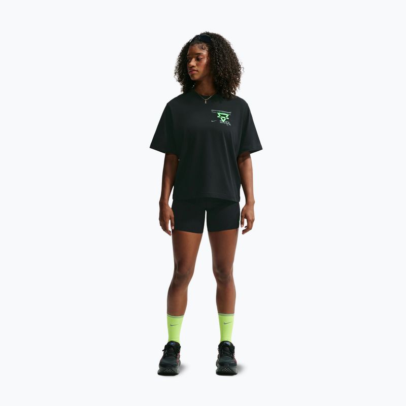 Maglia da running da donna Nike Swift Dri-Fit black/no color/illusion green 2