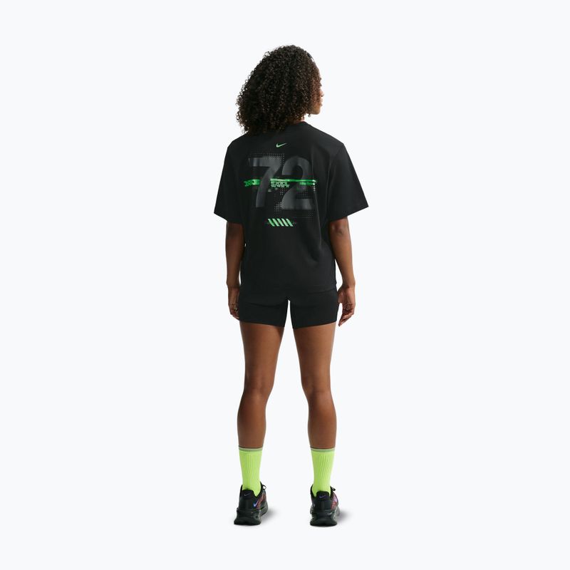 Maglia da running da donna Nike Swift Dri-Fit black/no color/illusion green 3