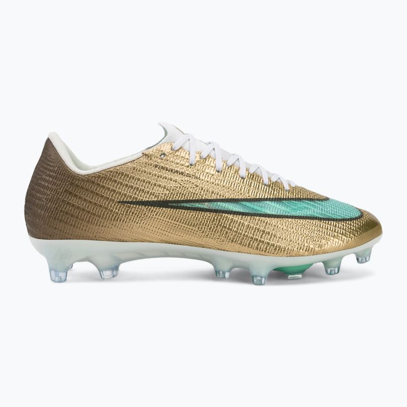 Scarpe da calcio uomo Nike Mercurial Superfly 11 Elite "Kylian Mbappé" metallic gold/green glow 2