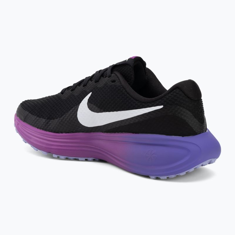 Scarpe da corsa donna Nike Revolution 8 black/vivid purple/persian violet/white 3