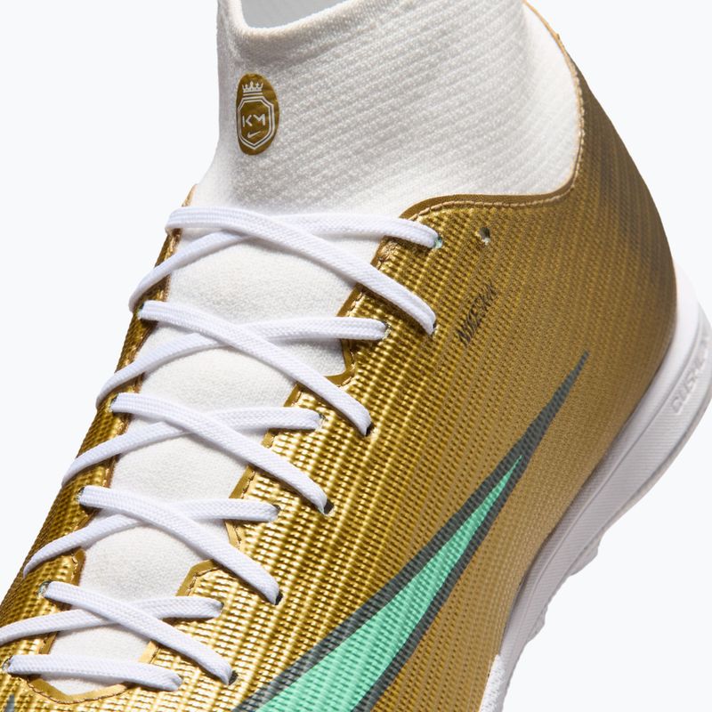 Scarpe da calcio uomo Nike Mercurial Superfly 11 Academy "Kylian Mbappé" metallic gold/green glow 5