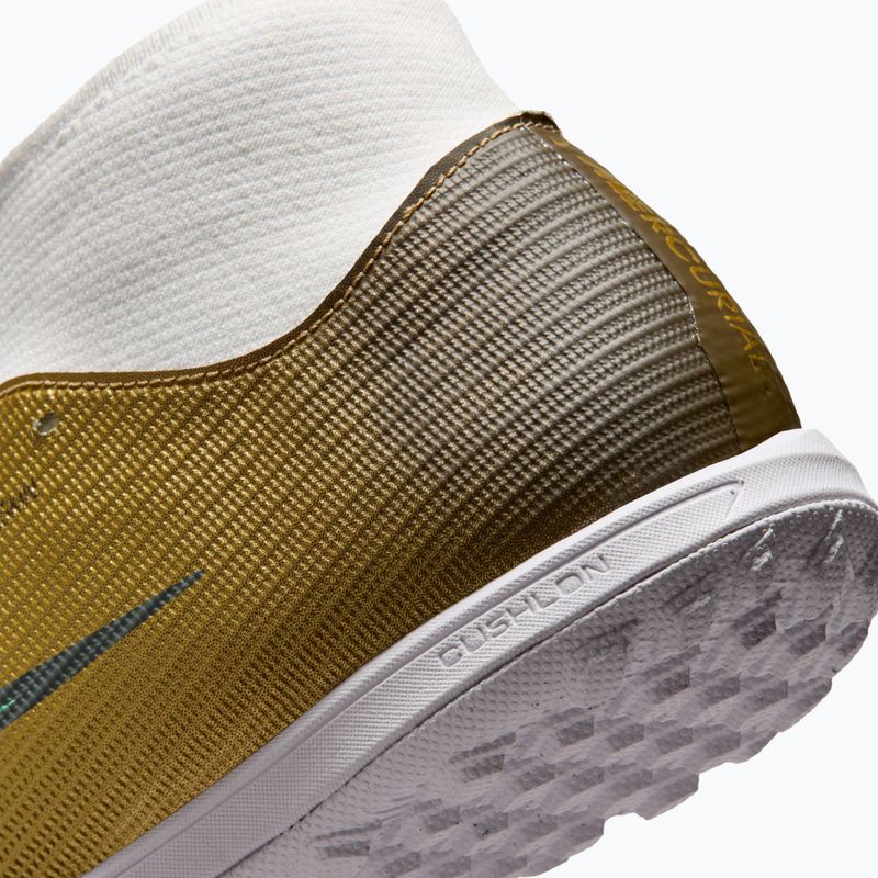 Scarpe da calcio uomo Nike Mercurial Superfly 11 Academy "Kylian Mbappé" metallic gold/green glow 6