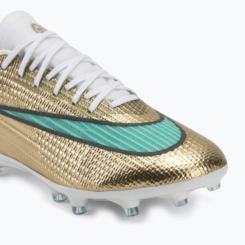 Scarpe da calcio uomo Nike Mercurial Superfly 11 Pro "Kylian Mbappé" metallic gold/green glow 7